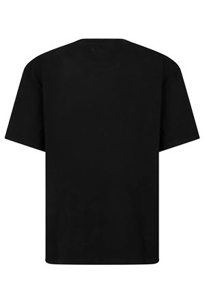 Black cotton Doberman T-shirt IH NOM UH NIT | NCS26215009